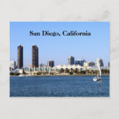 San Diego Post Card | Bay-Uitzicht Briefkaart (Voorkant)