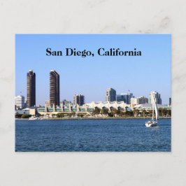 San Diego Post Card | Bay-Uitzicht Briefkaart