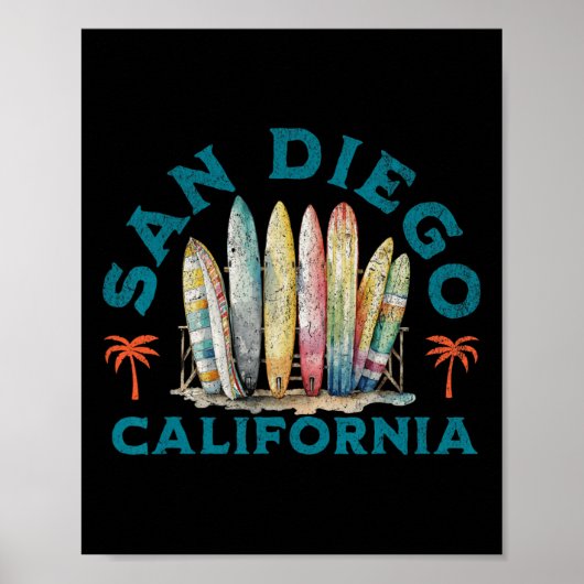 San Diego  Poster (Voorkant)