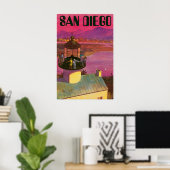 San Diego Poster (Thuiskantoor)