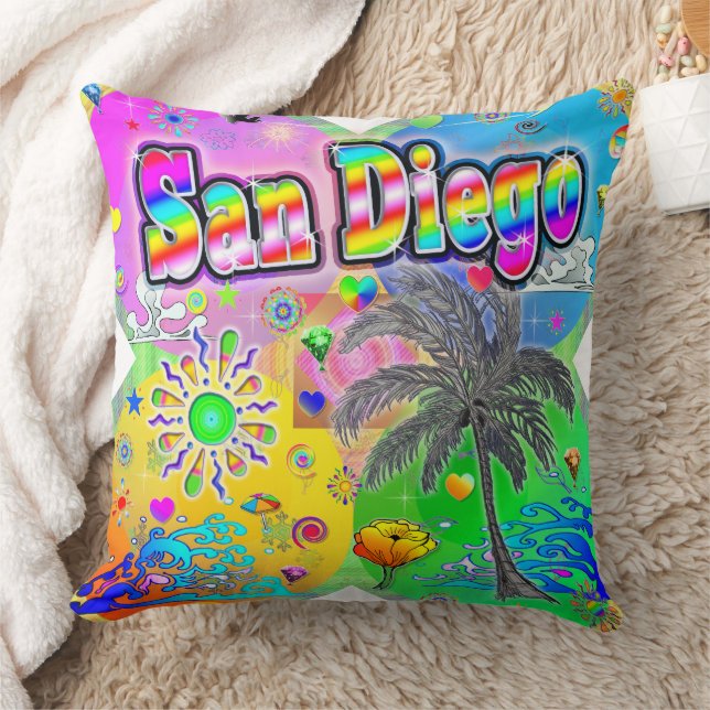 San Diego Quadro Seasons Pillow Kussen (Deken)