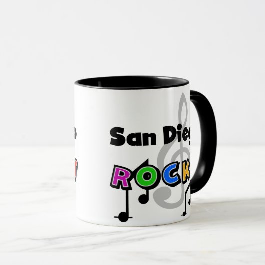 San Diego Rocks Mok (Voorkant rechts)