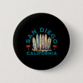 San Diego  Ronde Button 5,7 Cm (Voorkant)