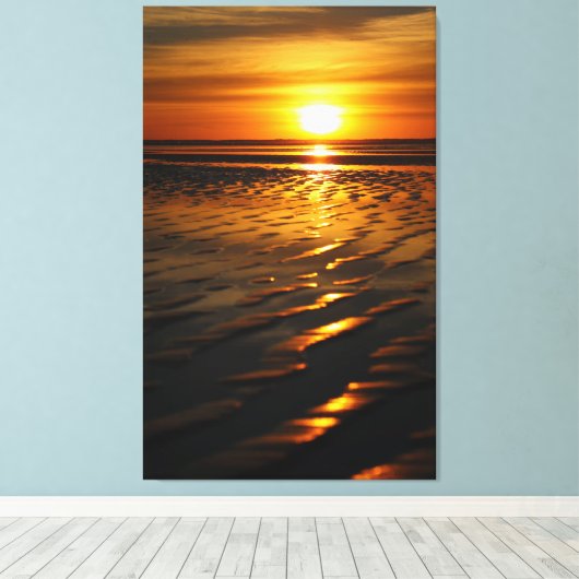 San Diego Sand Canvas Afdruk (Insitu (Houten vloer))