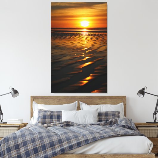 San Diego Sand Canvas Afdruk (Insitu (Slaapkamer))