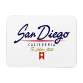 San Diego Script Magneet (Horizontaal)