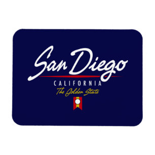 San Diego Script Magneet