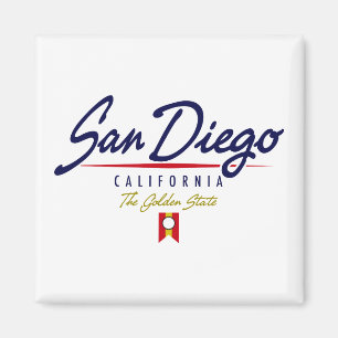 San Diego Script Magneet