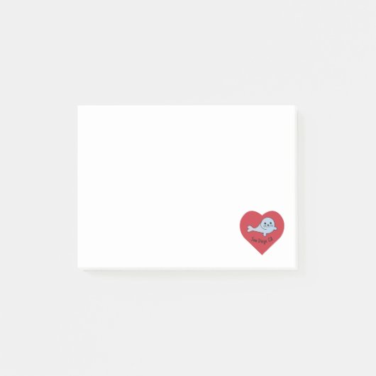 San Diego Seal Post-it® Notes (Voorkant)