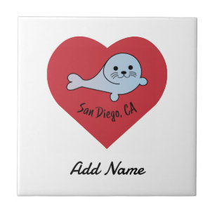 San Diego Seal Tegeltje