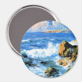 San Diego Shores, fijne kunst, Magneet (Voorkant / Achterkant)