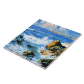 San Diego Shores, fijne kunst, Tegeltje (Zijkant)