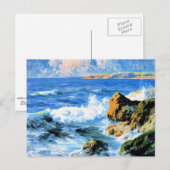 San Diego Shores, kunst, Briefkaart (Voorkant / Achterkant)