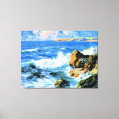 San Diego Shores, kunst, Canvas Afdruk (Voorkant)