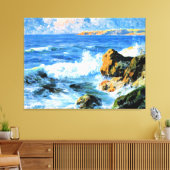 San Diego Shores, kunst, Canvas Afdruk (Insitu (Woonkamer))