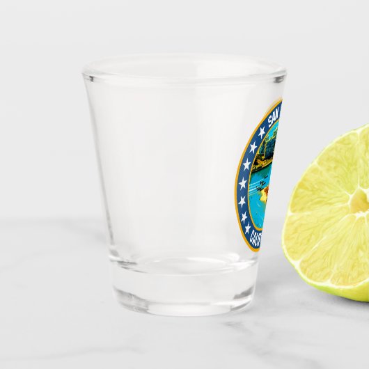 San Diego Shot Glas (Links)