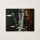 San Diego Skyline bij nacht Legpuzzel (Horizontaal)