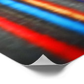 San Diego Skyline bij nacht Poster (Hoek)