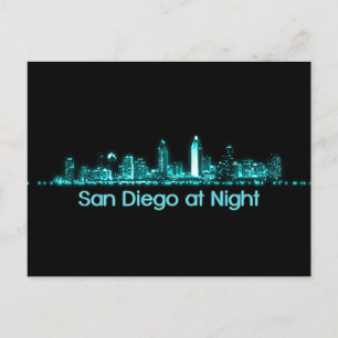 San Diego Skyline Briefkaart