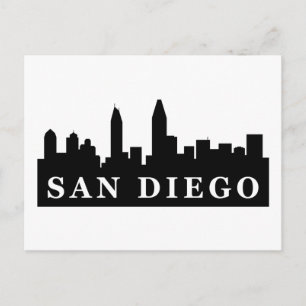 San Diego Skyline Briefkaart
