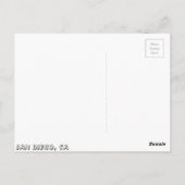 San Diego Skyline Briefkaart (Achterkant)