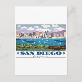 San Diego Skyline Briefkaart