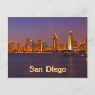 San Diego Skyline Briefkaart