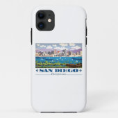 San Diego Skyline Case-Mate iPhone Case (Achterkant)