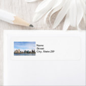 San Diego Skyline Etiket (Insitu)