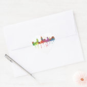 SAN DIEGO SKYLINE HART STICKER (Envelop)