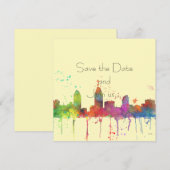 SAN DIEGO SKYLINE KAART (Voorkant / Achterkant)