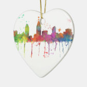 SAN DIEGO SKYLINE KERAMISCH ORNAMENT (Links)