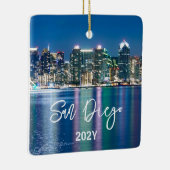 San Diego Skyline keramische Ornament (Rechts)