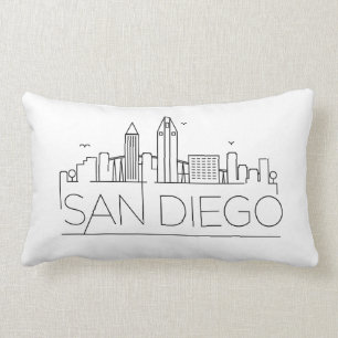 San Diego Skyline Kussen
