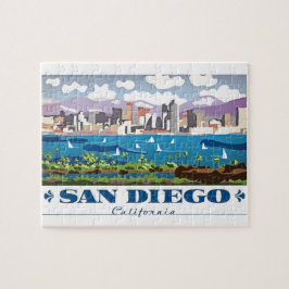 San Diego Skyline Legpuzzel