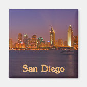 San Diego Skyline Magneet (Voorkant)