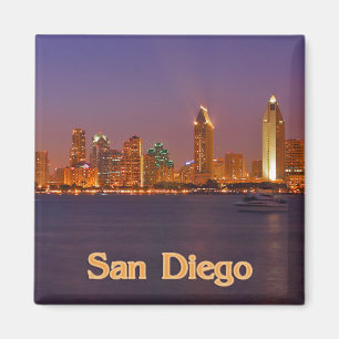 San Diego Skyline Magneet
