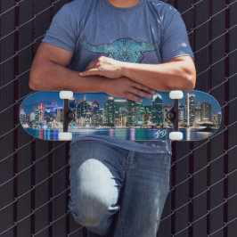 San Diego Skyline monogram Persoonlijk Skateboard