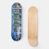 San Diego Skyline monogram Persoonlijk Skateboard (Voorkant)