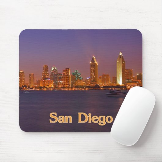 San Diego Skyline Muismat (Met muis)