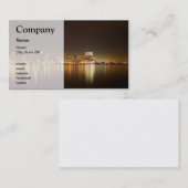 San Diego Skyline Night Visitekaartje (Voorkant / Achterkant)