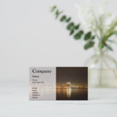 San Diego Skyline Night Visitekaartje (Staand voorkant)