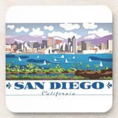San Diego Skyline Onderzetter (Voorkant)