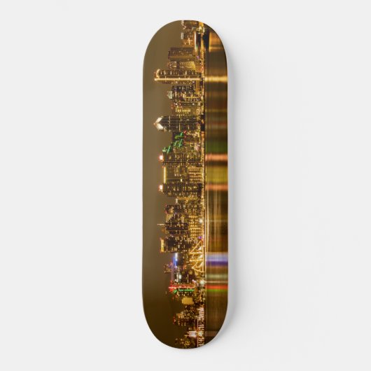 San Diego Skyline Persoonlijk Skateboard (Voorkant)