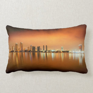San Diego Skyline Pillow Twee verschillende Afbeel Kussen