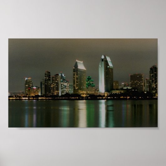 San Diego skyline Poster (Voorkant)