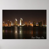 San Diego Skyline Poster (Voorkant)