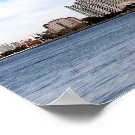 San Diego Skyline Poster (Hoek)