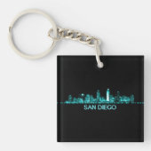 San Diego Skyline Sleutelhanger (voorkant)