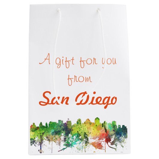 SAN DIEGO SKYLINE SP - MEDIUM CADEAUZAKJE (Voorkant)